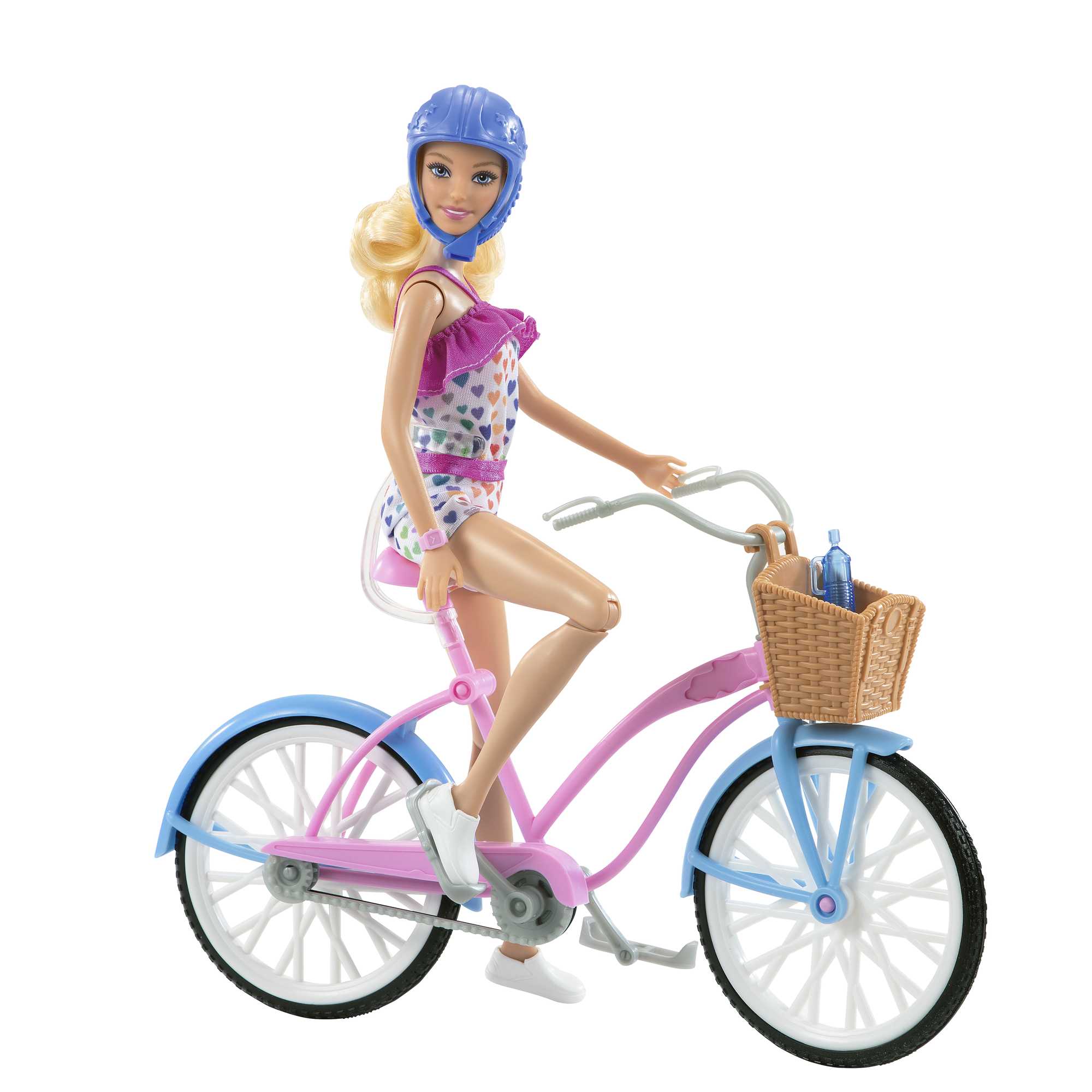 fisher price Barbie Conjunto de Brinquedo Bicicleta com Boneca