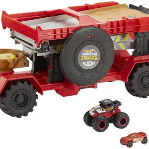 fisher price Hot Wheels Monster Trucks Coffret de Jeu Course de descente