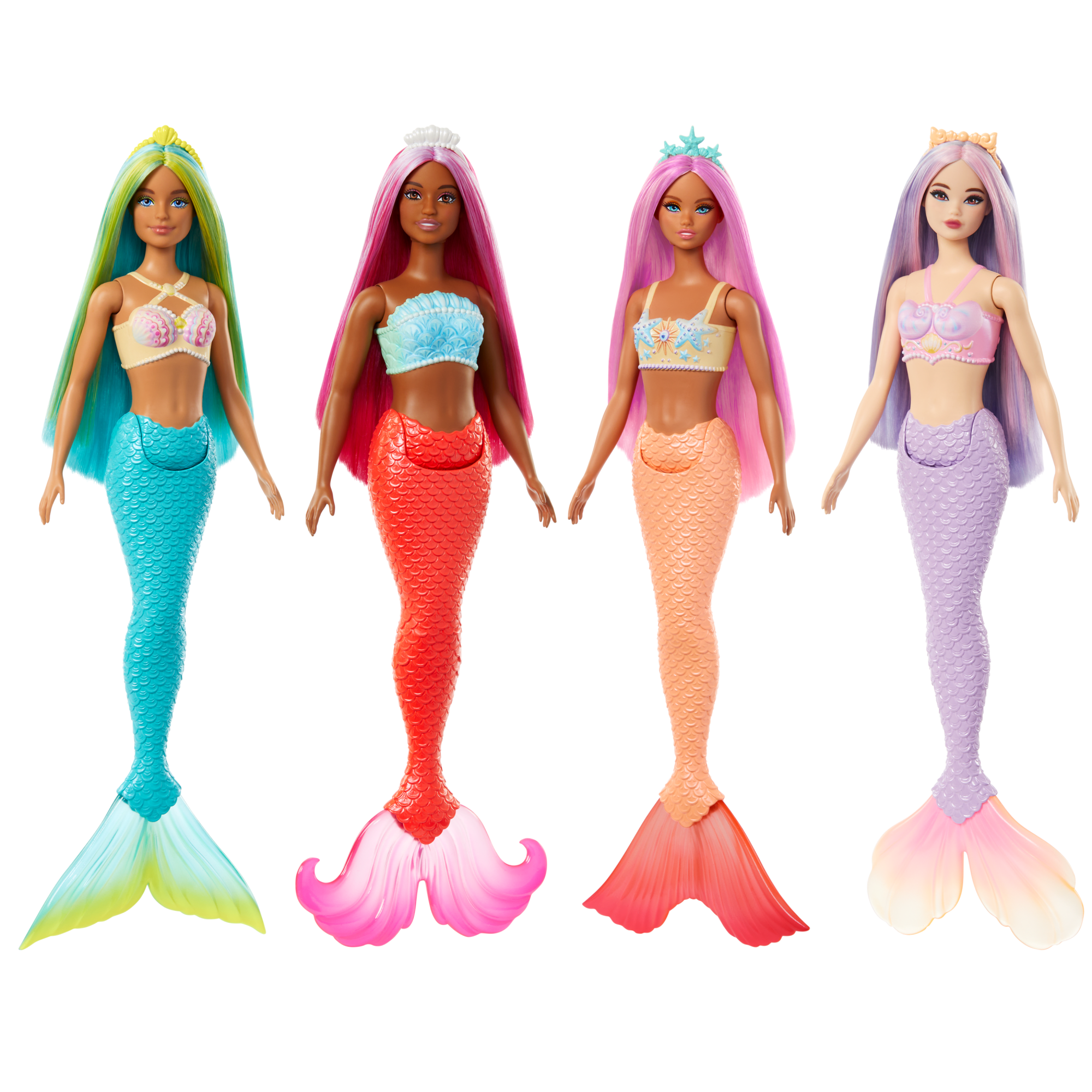 fisher price Barbie Fantasia Boneca Sereias com Cabelo Colorido