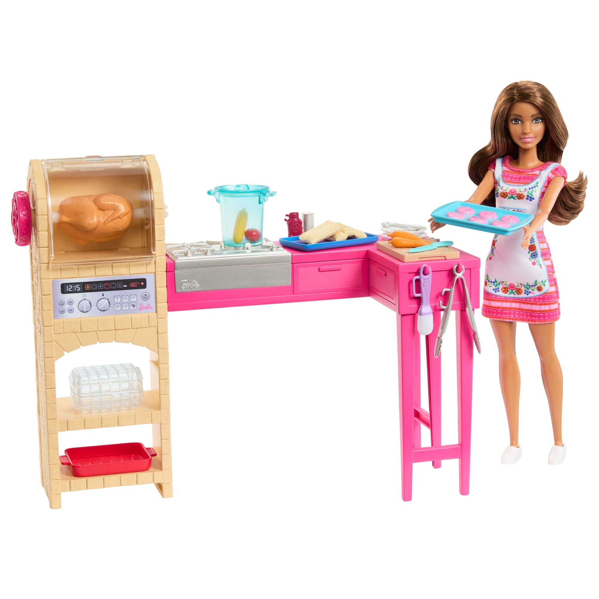 fisher price Barbie Conjunto de Brinquedo Receita da Amizade de Teresa Crie e Cozinhe