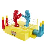 fisher price Rock 'Em Sock 'Em Robots Kids Game, Fighting Robots With Red Rocker & Blue Bomber