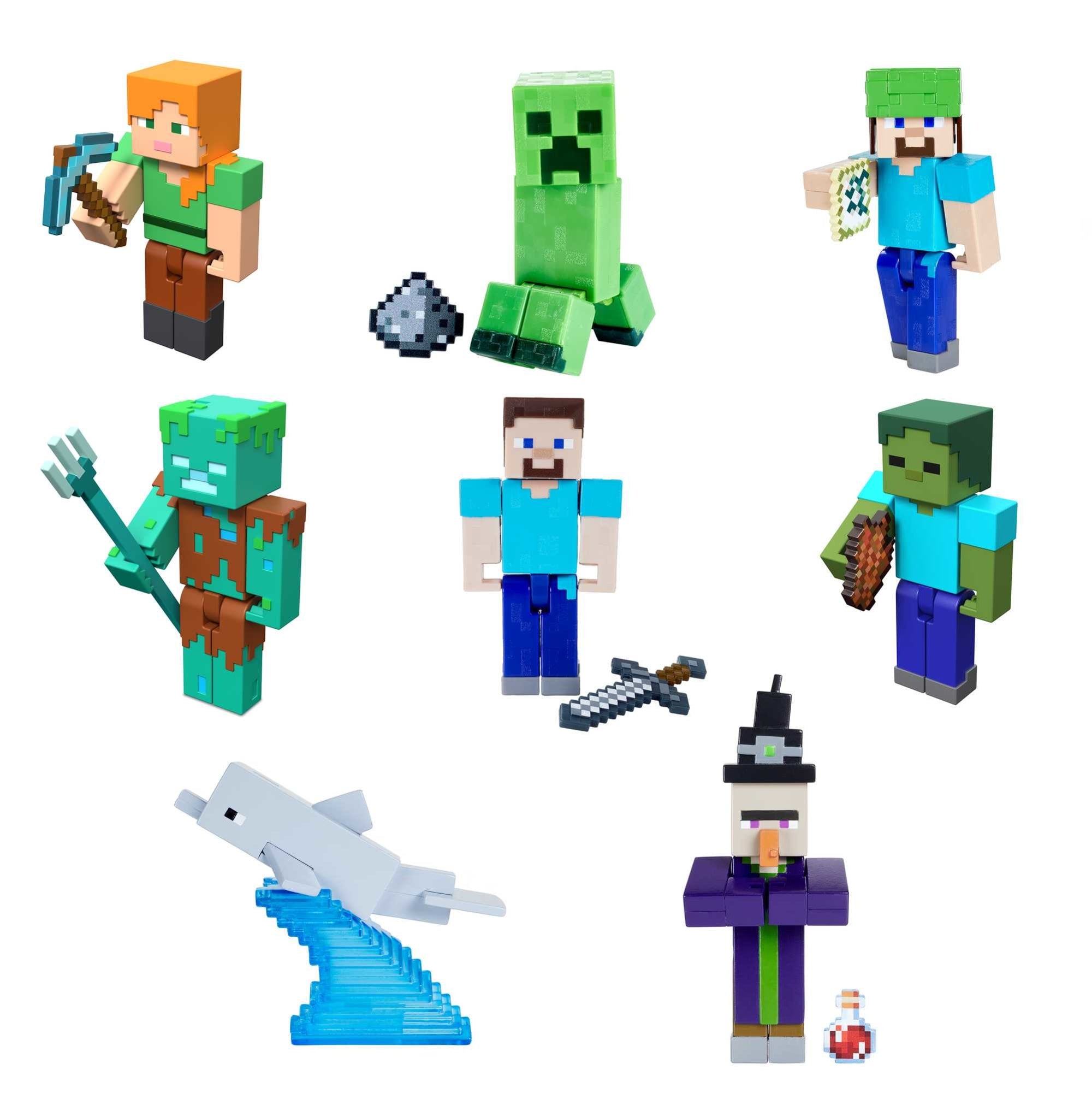 fisher price Minecraft Vanilla Figura de Acci??n Mobs de 3.25"