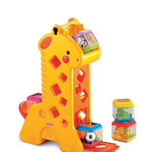 fisher price Fisher-Price Juguete para Beb??s Jirafa Bloques Divertidos