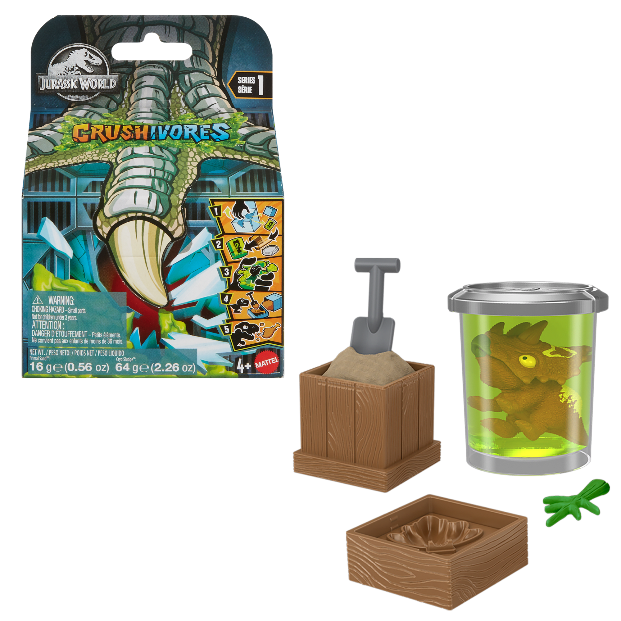 fisher price Jurassic World-Dinos D??voreurs-Mini Dinosaure Avec Surprises