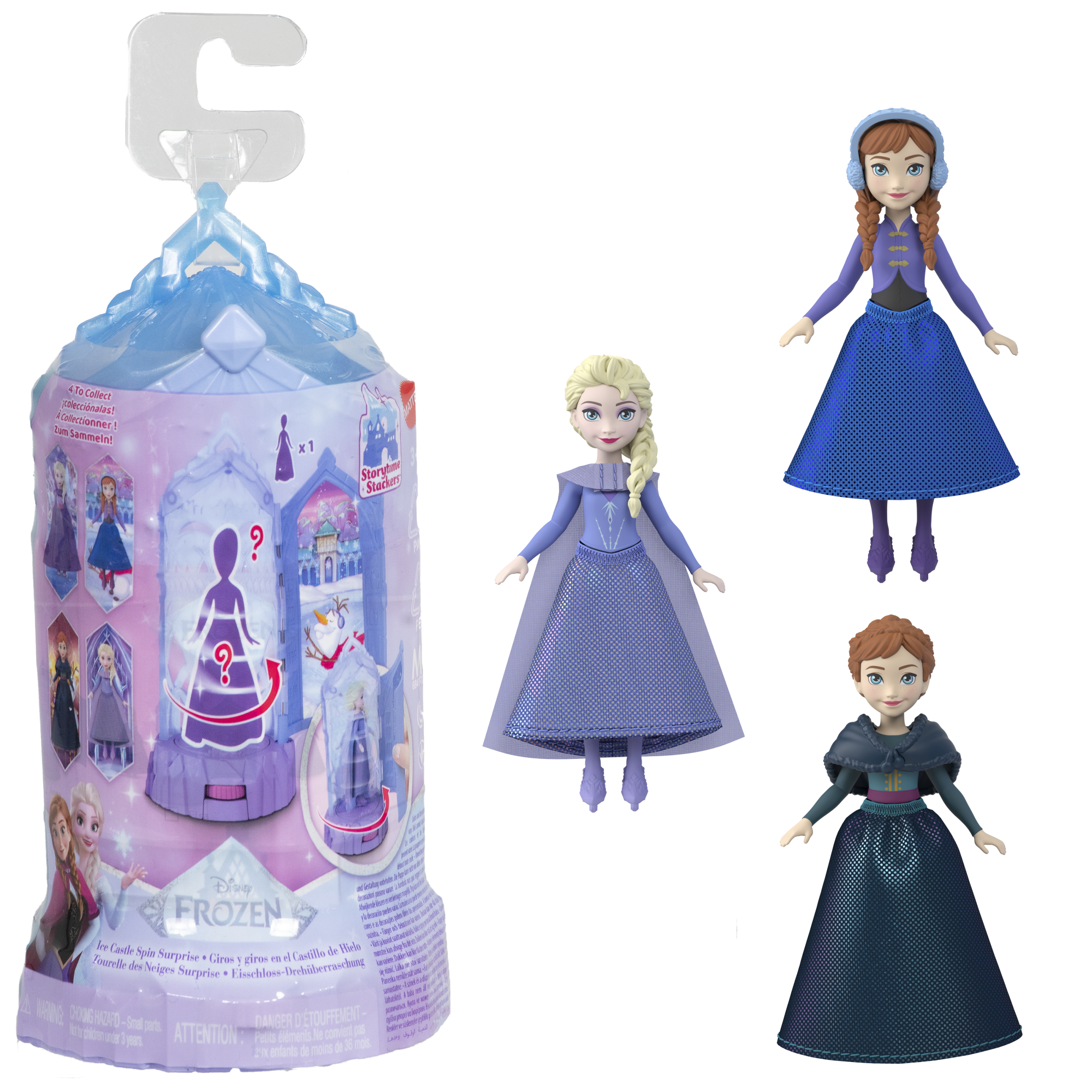 fisher price Disney Frozen Conjunto de Brinquedo Castelo de Gelo Spin Surprise