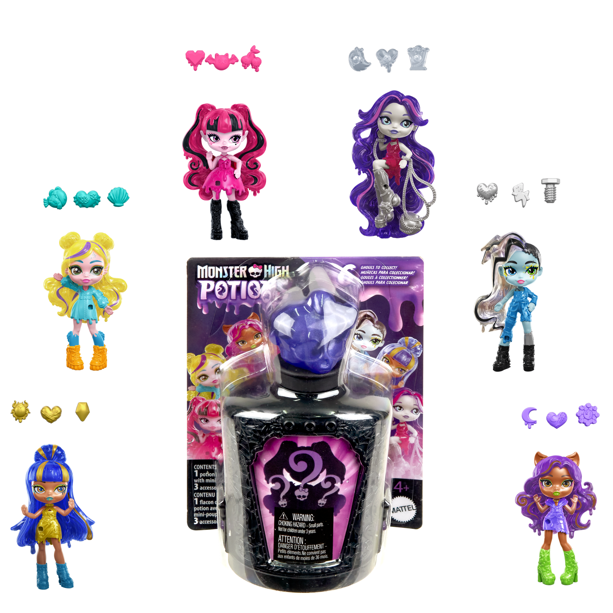 fisher price Monster High Mu?eca Pociones Mini Monstruosas Sorpresa