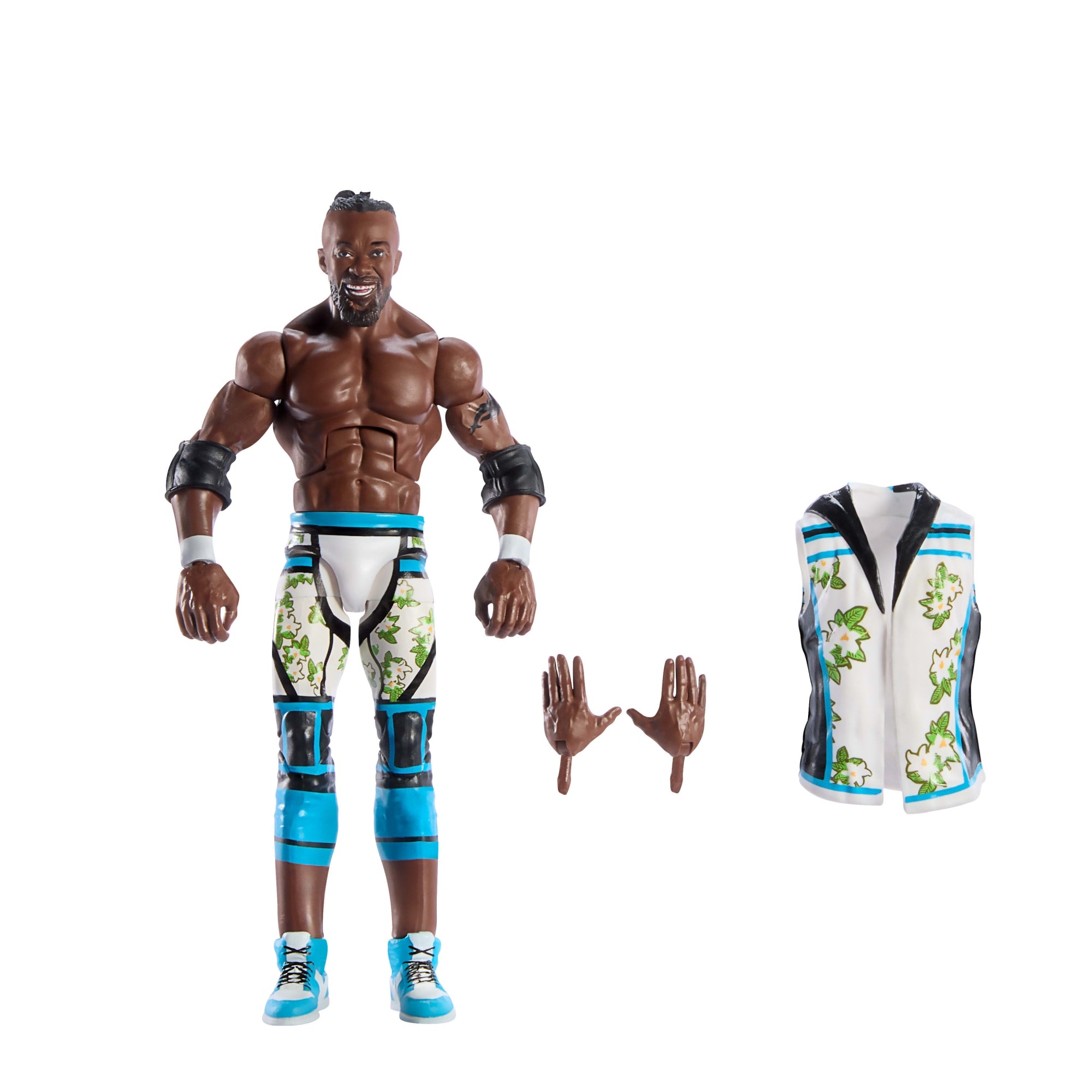 fisher price WWE Figura de Acci??n Elite Kofi Kingston
