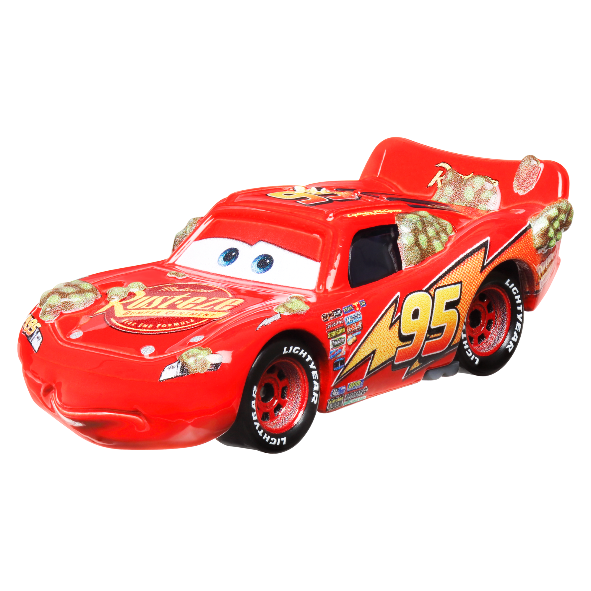 fisher price Cars de Disney y Pixar Diecast Veh??culo de Juguete Paquete de 2 Mate & Rayo McQueen Cactus