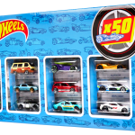 fisher price Hot Wheels Cars, Set Of 50 Toy Cars, Trucks & Aircraft in 1:64 Scale