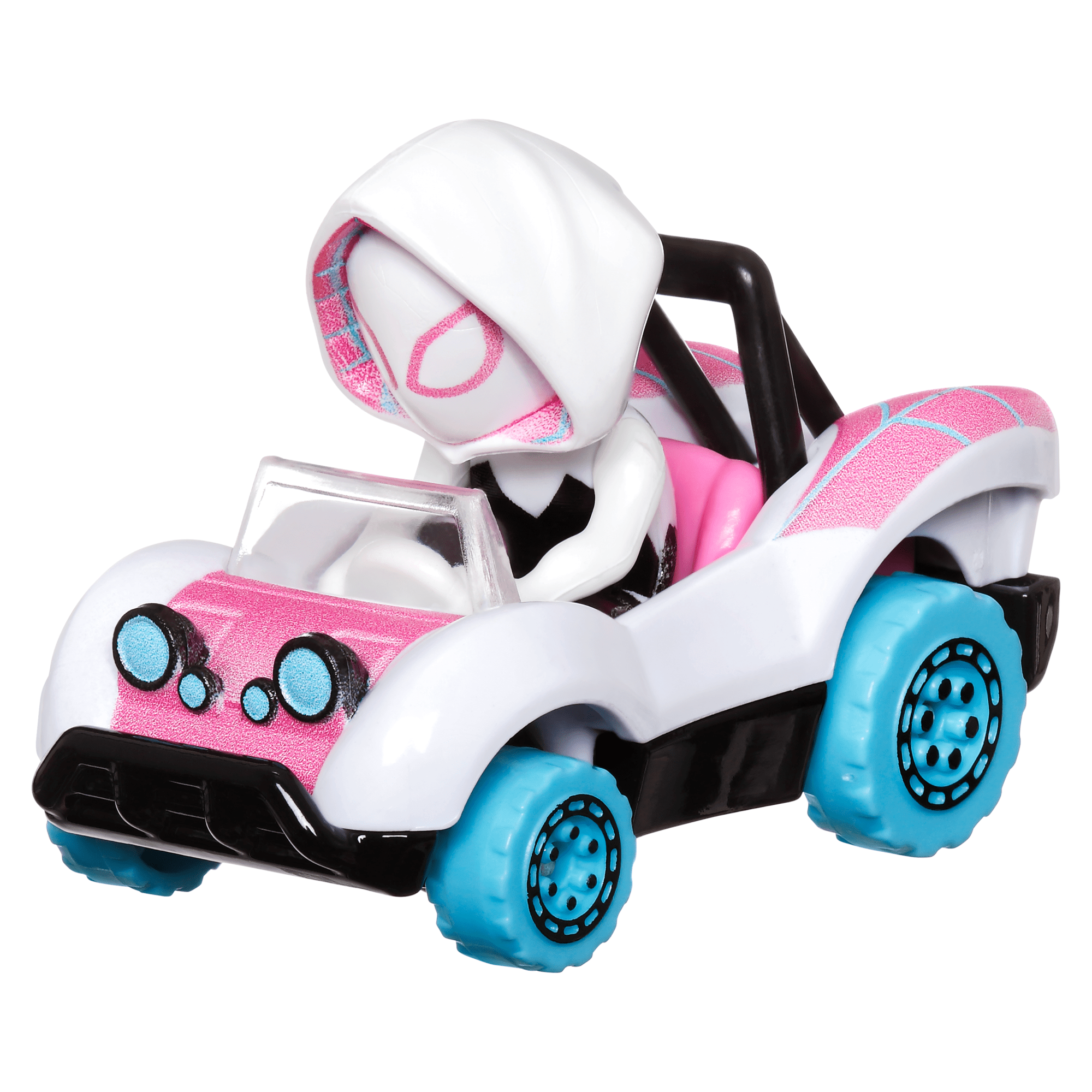 fisher price Hot Wheels RacerVerse Ve??culo de Brinquedo Spider-Gwen
