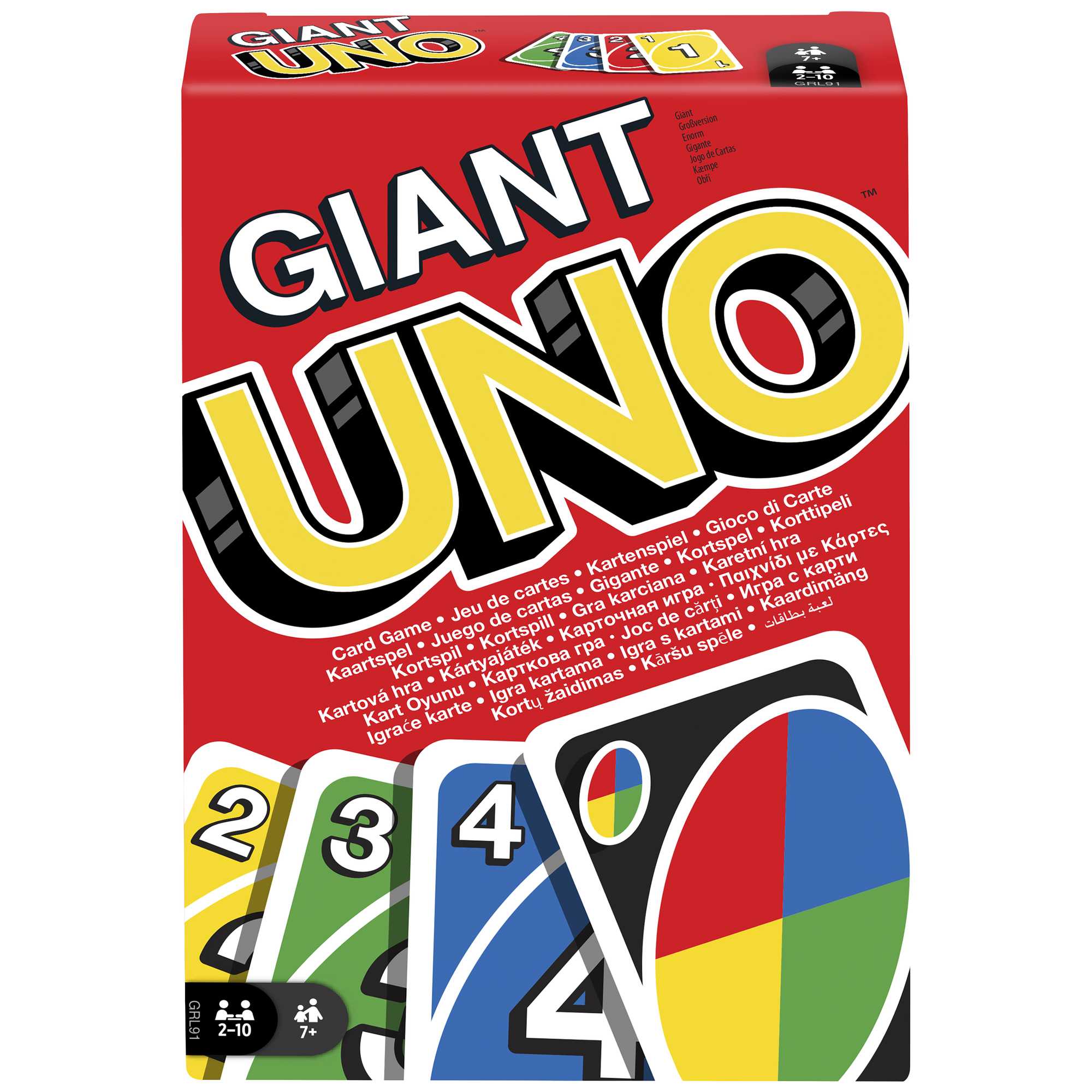 fisher price UNO Jogo de Cartas Gigante