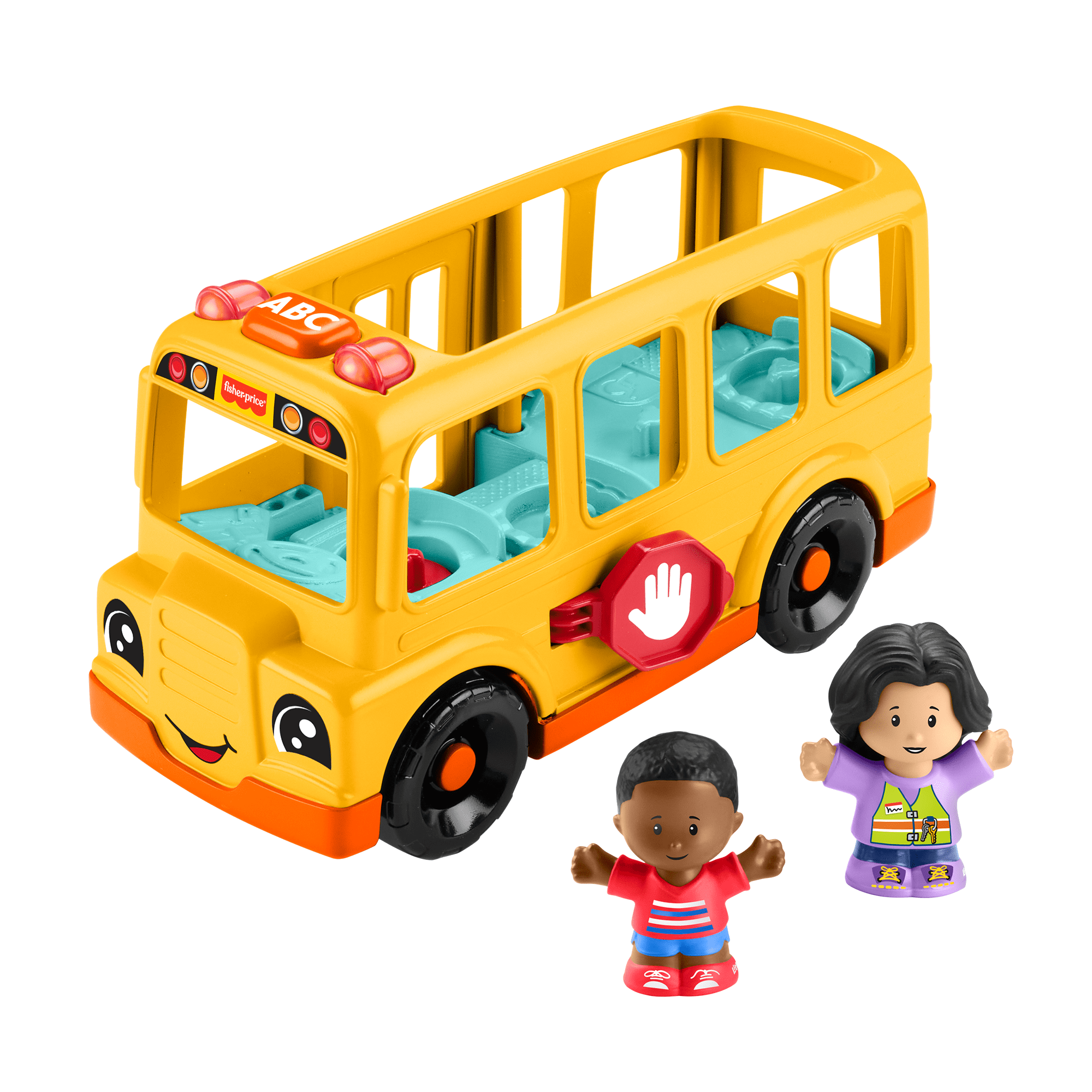 fisher price Fisher-Price Little People School Bus Musical Toddler Toy Vehicle With 2 Figures
