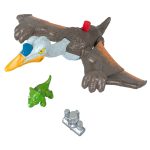fisher price Imaginext Jurassic World Dominion Quetzal Dinosaur Toy With Soaring Action, 3 Piece Preschool Toys