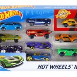 fisher price Hot Wheels Set Of 10 1:64 Scale Toy Trucks And Cars For Kids & Collectors