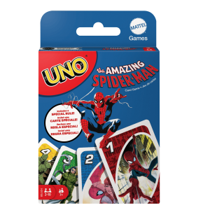 fisher price UNO The Amazing Spider-Man Card Game For Kids, Adults & Family Night Inspired By Marvel Comic Book Series