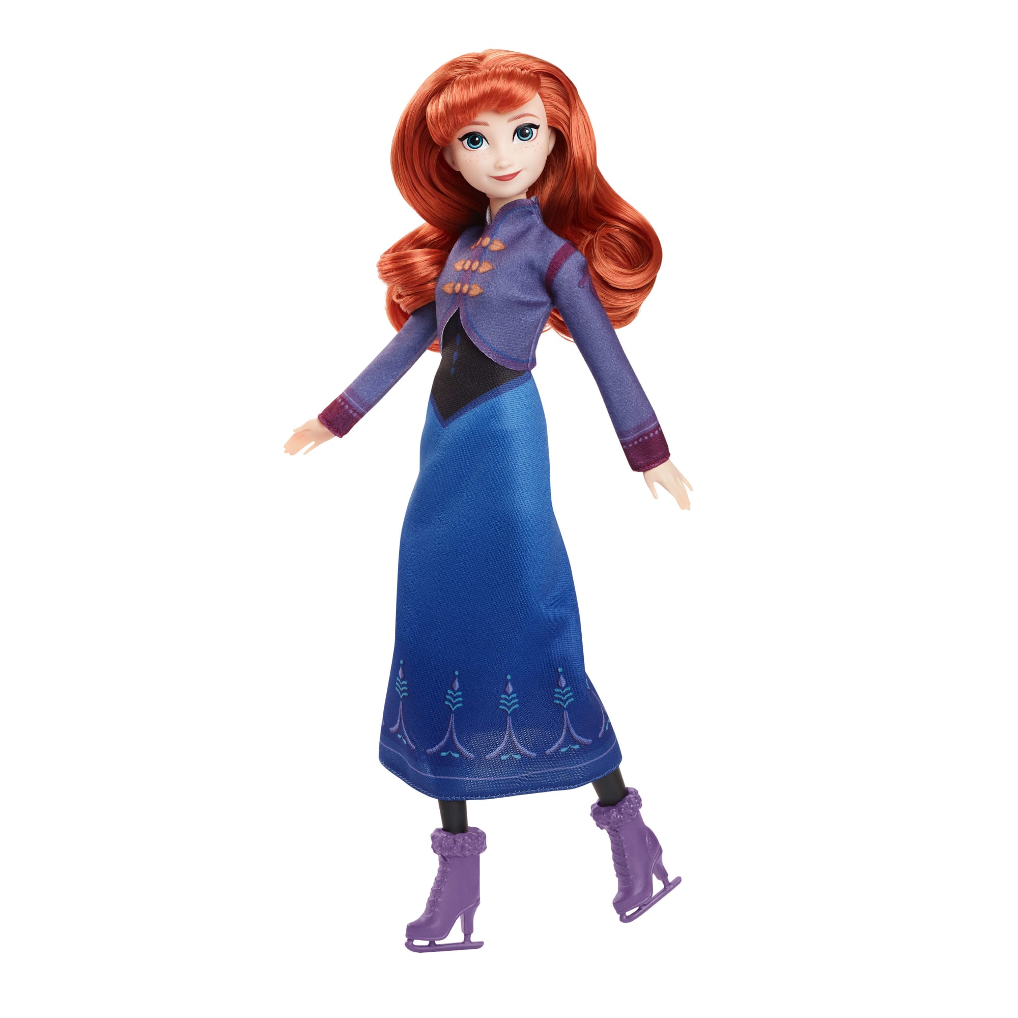fisher price Disney Frozen Mu?eca Anna Patinaje sobre Hielo