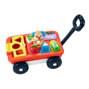fisher price Fisher-Price Laugh & Learn Pull & Play Learning Wagon Baby & Toddler Toy With 4 Accessories