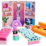 fisher price Barbie Grande Ville, Grands R??ves Coffret de Jeu Chambre D????tudiantes