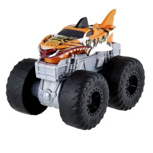 fisher price Hot Wheels Monster Trucks V??hicule Tiger Shark Sons et Lumi??res