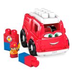 fisher price MEGA BLOKS Freddy Fire Truck Building Set With 4 Big Building Blocks
