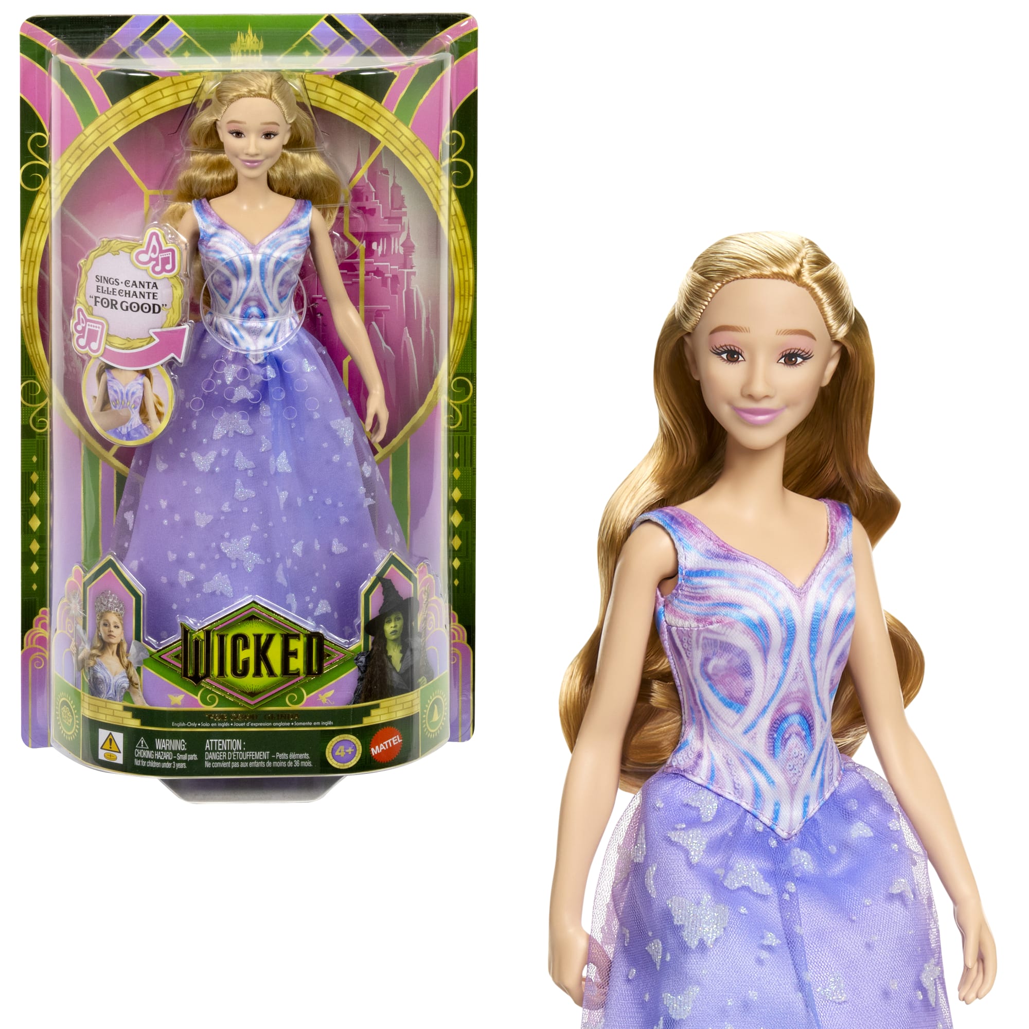 fisher price Wicked Poup??e Glinda Chantante du Film Wicked: For Good