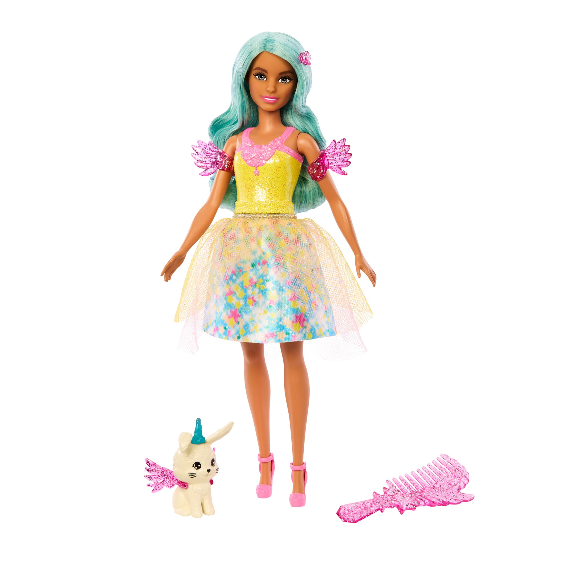 fisher price Barbie A Touch Of Magic Doll, Teresa With Fantasy Outfit, Pet & Accessories