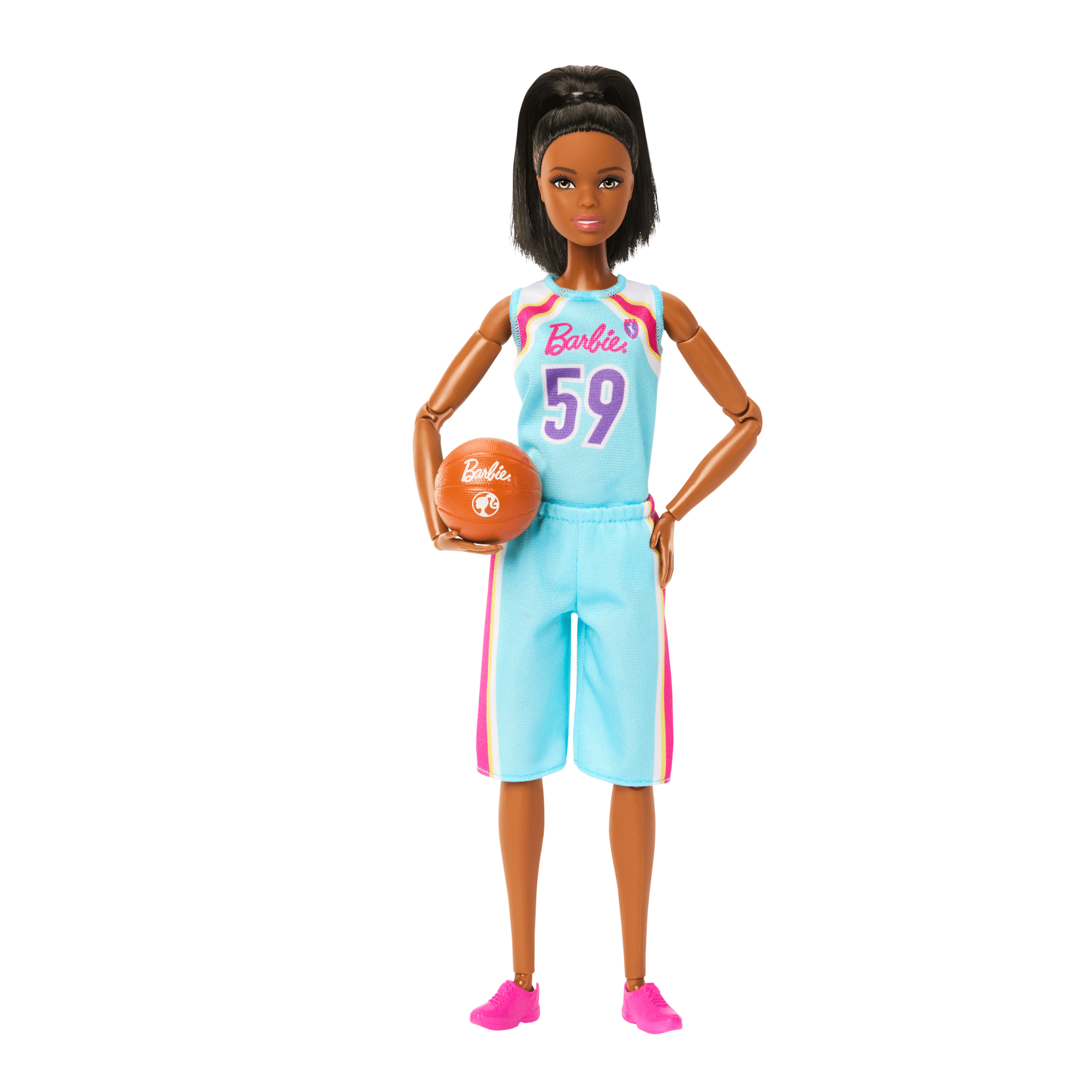 fisher price Barbie Profesiones Mu?eca Jugadora de Baloncesto