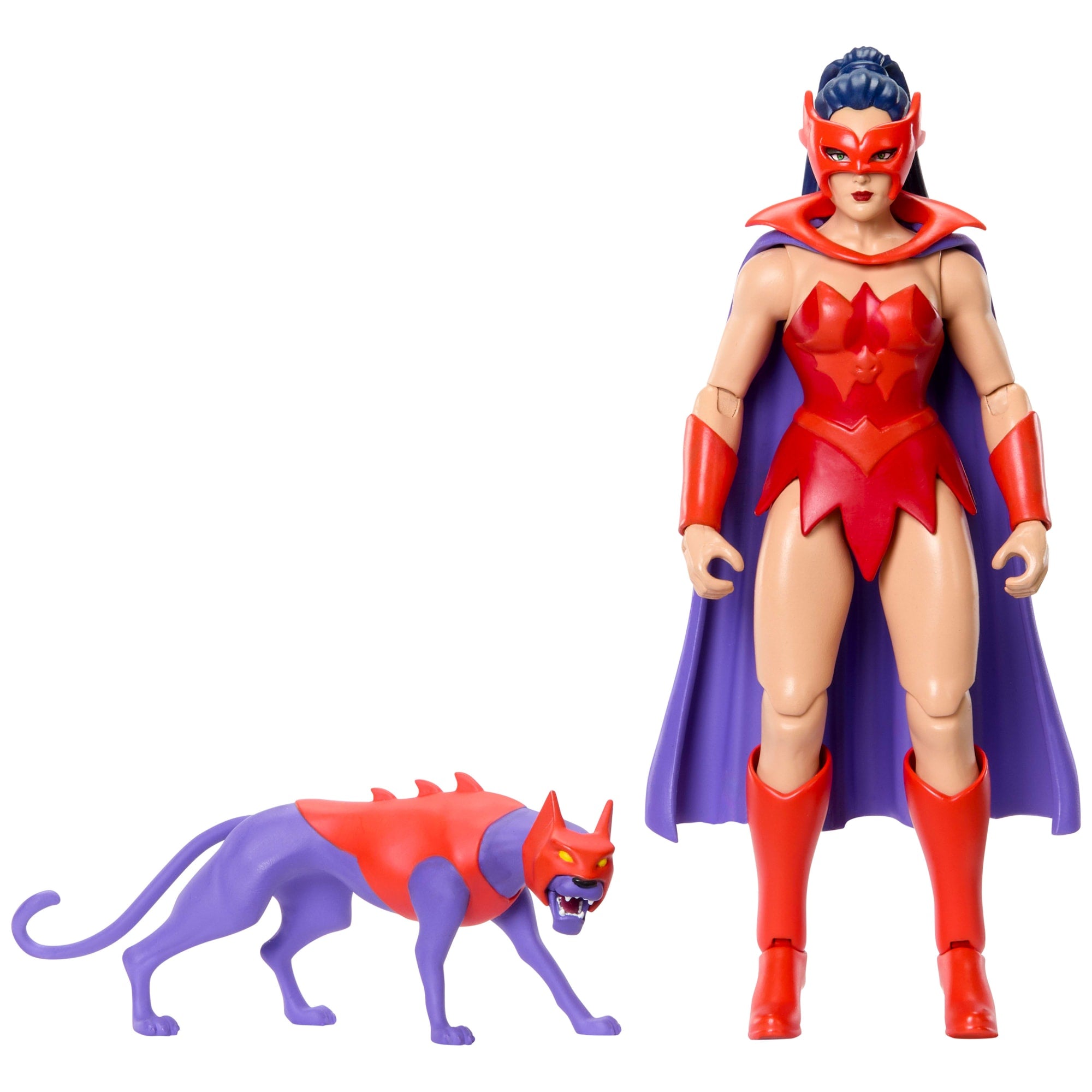 fisher price Masters of the Universe Origins Figura de A??o Cartoon Collection Catra de 5.5 polegadas