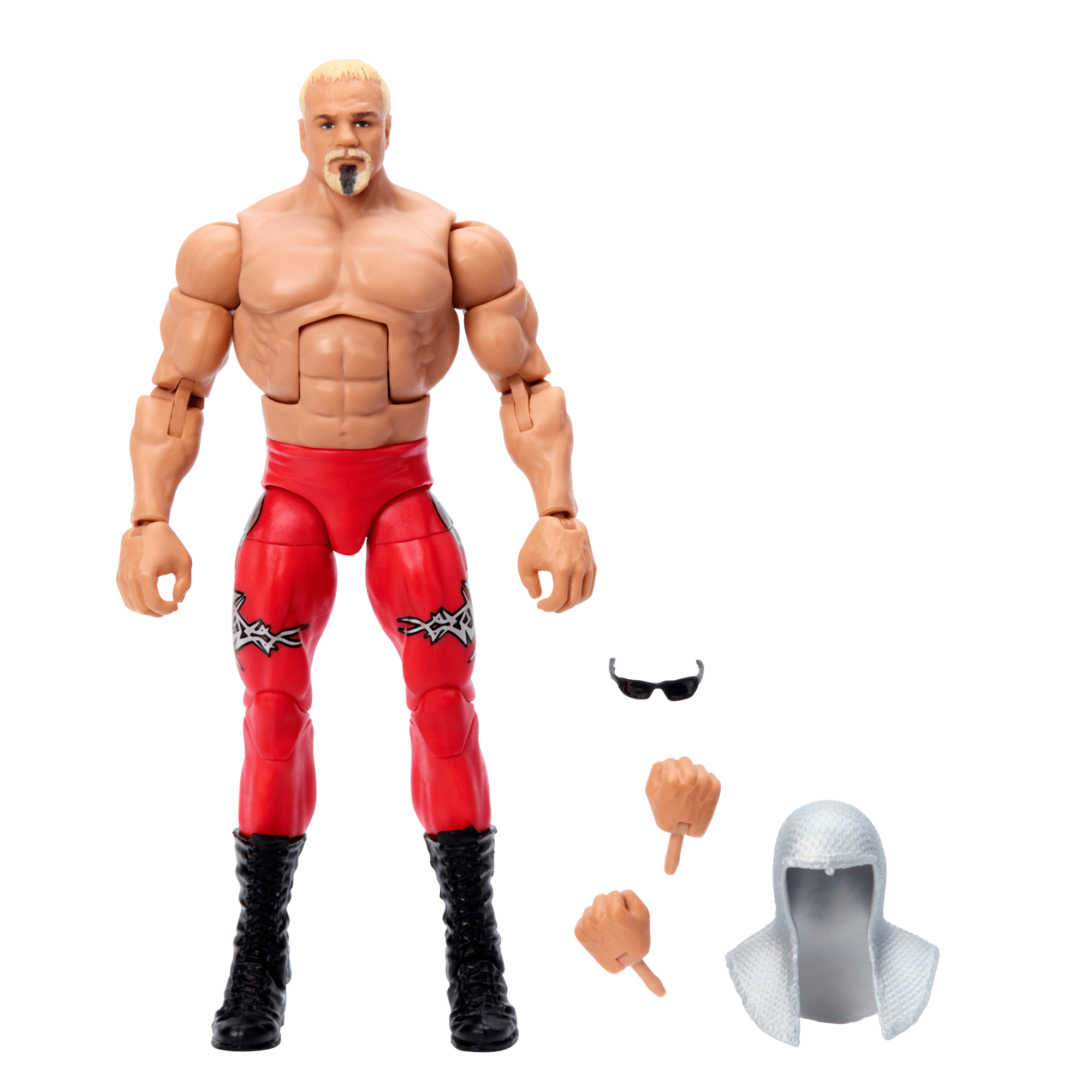 fisher price WWE Elite Scott Steiner Action Figure, 6-inch Collectible Superstar With Articulation & Accessories