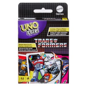 fisher price UNO Flip Transformers Card Game For Kids & Family Night