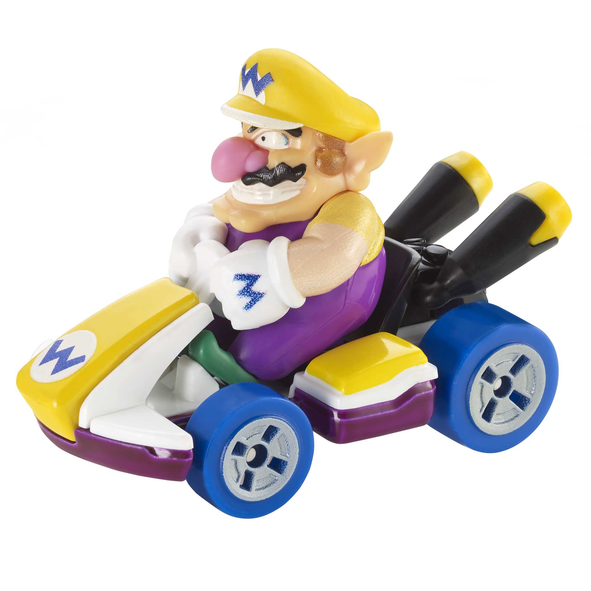 fisher price Hot Wheels Mario Kart Ve??culo de Brinquedo Kart Padr?o Wario