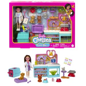 fisher price Barbie Chelsea Poup??e et Coffret de Jeu