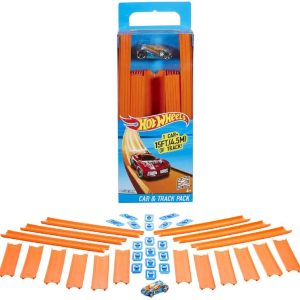 fisher price Hot Wheels Track Builder Straight Track With Car
