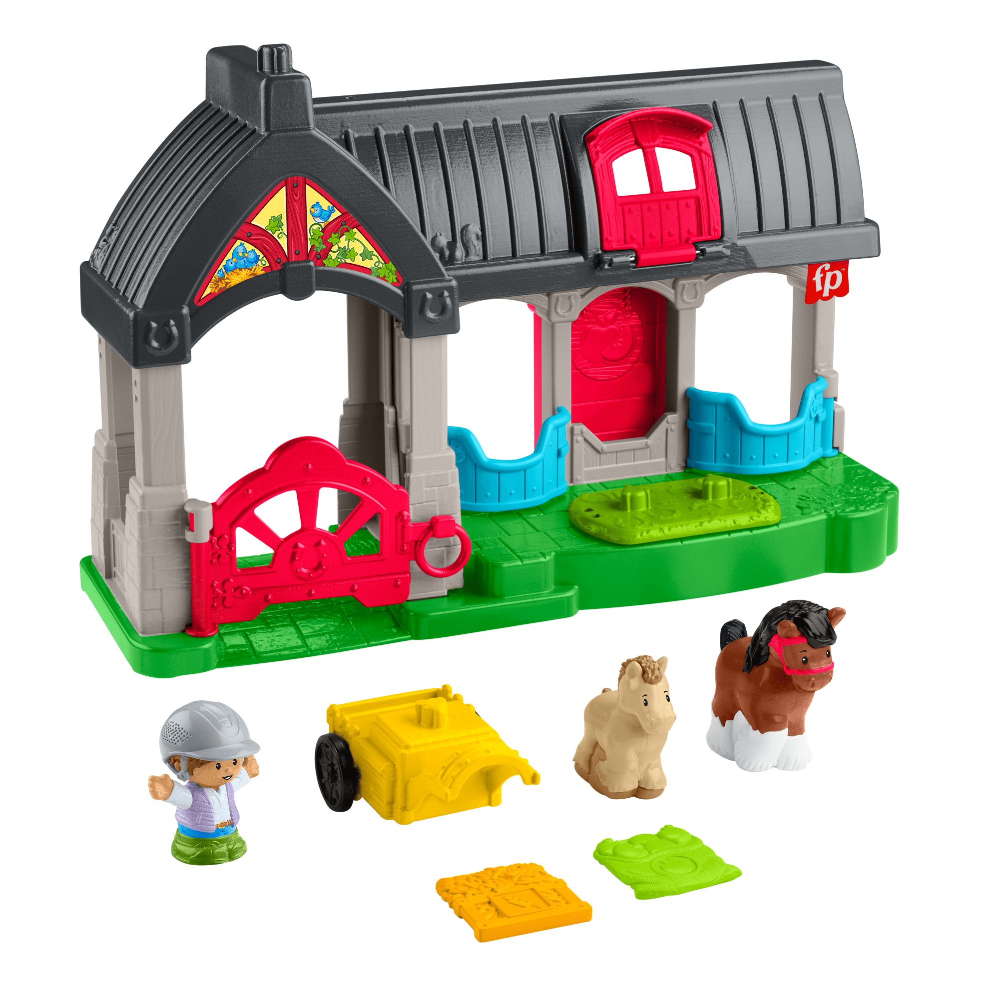 fisher price Little People Juguete para Beb??s Establo de Animalitos
