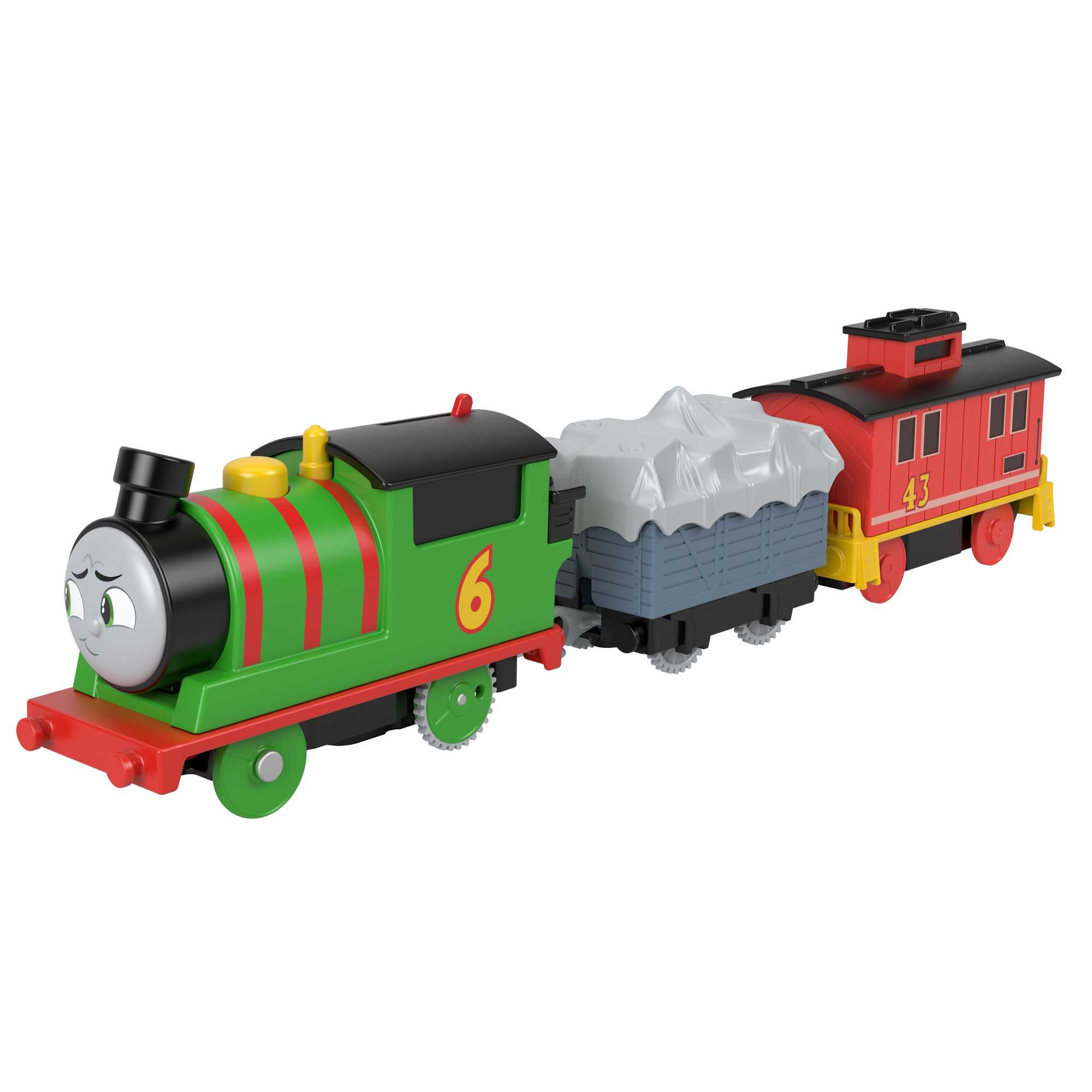 fisher price Thomas & Friends Percy & Brake Car Bruno Motorized Vehicle Set