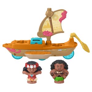 fisher price Little People Princesses Disney Le Cano? de Moana et Maui